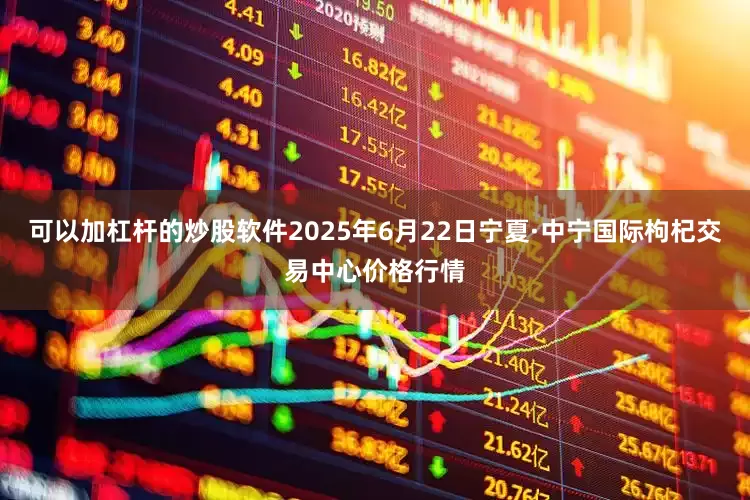 可以加杠杆的炒股软件2025年6月22日宁夏·中宁国际枸杞交易中心价格行情